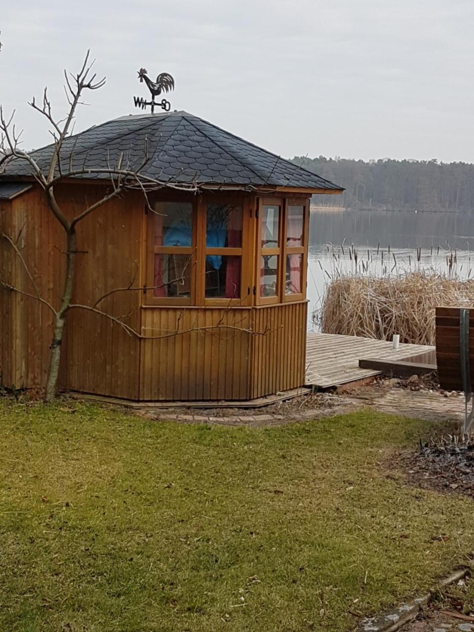 Zeuthen Ferienwohnung Am See, Stadtgrenze Berlin Bagian luar foto
